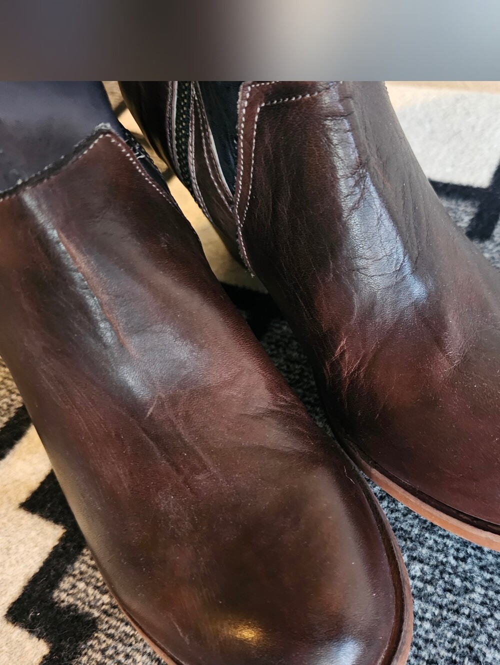 Roan By BED STU Women's Tall Leather Boots - Brown - Picture 8 of 10